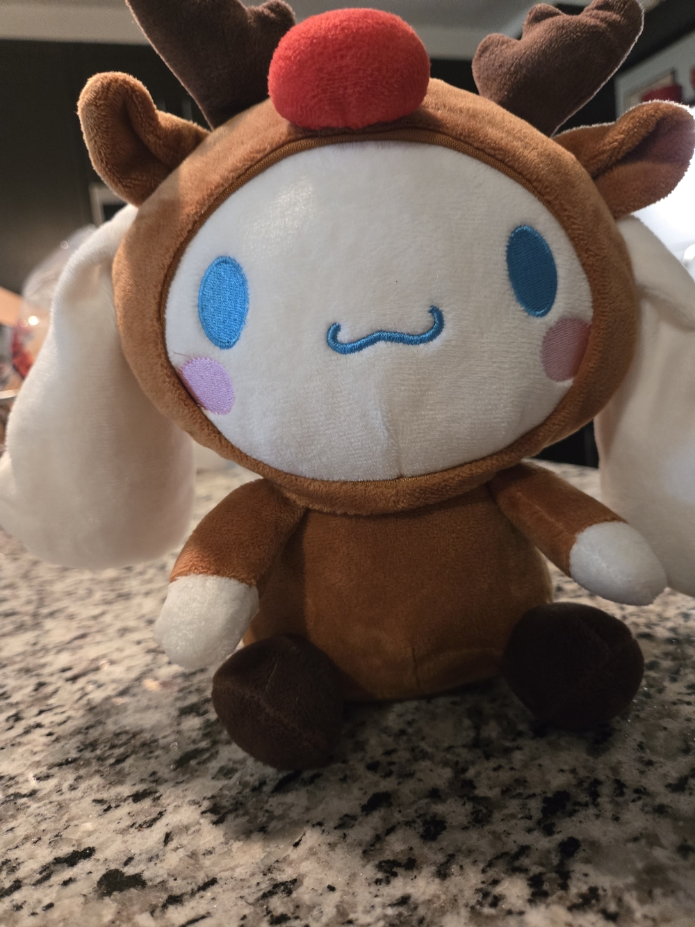 Hello Kitty and Friends Cinnamoroll Reindeer Holiday Plush